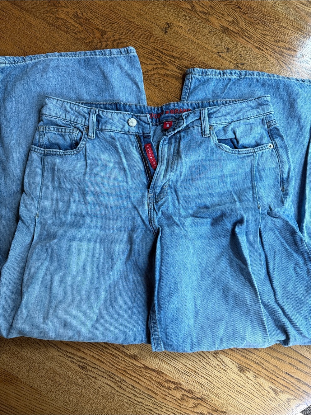 Lucky Brand Light Blue Cropped Women's Jeans - Straight Fit